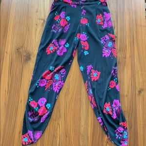 High waist wide leg dress pants